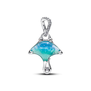 Charm Pendente Manta Vetro di Murano