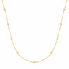 Collana Traforo Fiorentino Oro 18kt e Diamanti 0,35 ct