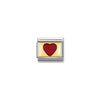 Link Composable Classic Cuore Positivo Rosso