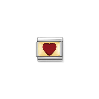 Link Composable Classic Cuore Positivo Rosso