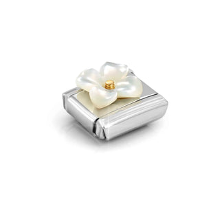 Composable Classic Link Mother-of-Pearl Flower