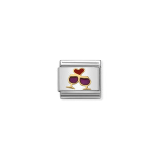 Link Composable Classic Calici con Cuore