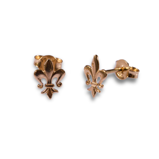 Orecchini Giglio in Oro 18Kt Medio