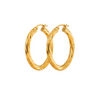 18kt Yellow Gold Hoop Earrings – 20mm