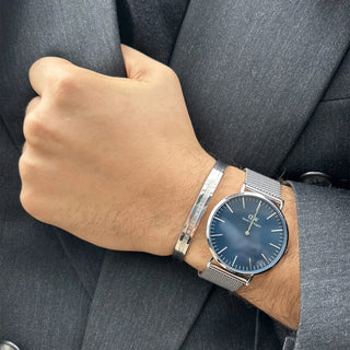 Classic revival watch Silver 40mm