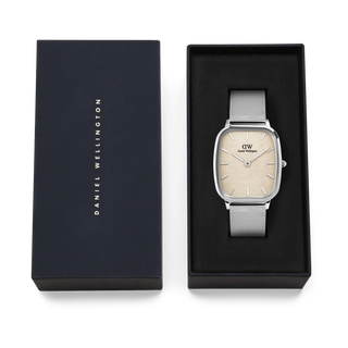 Daniel Wellington Marlon Sterling Linen Men's Watch 32x36.3 mm - DW00100814