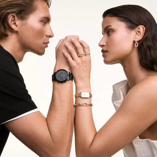 Quadro-link Gold Watch 20x26mm