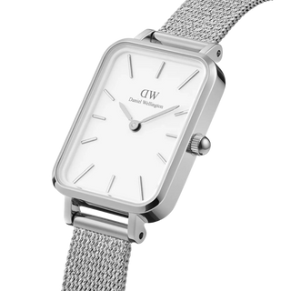 Orologio Daniel Wellington Quadro Argento Donna 20x26 mm - DW00100438