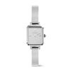 Orologio Daniel Wellington Quadro Mini Reflection Silver Donna 15,4x18,2 mm - DW00100800