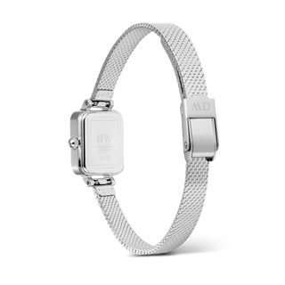 Orologio Daniel Wellington Quadro Mini Reflection Silver Donna 15,4x18,2 mm - DW00100800