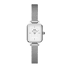 Mini 15X18 Sterling Square Clock