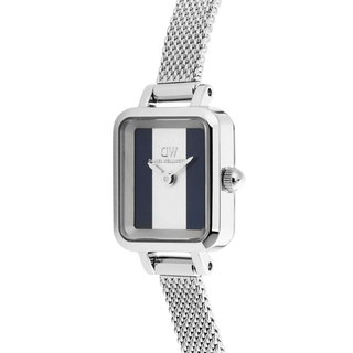 Orologio Daniel Wellington Quadro Mini Sterling Glasgow Silver Donna 15,4x18,2 mm - DW00100960