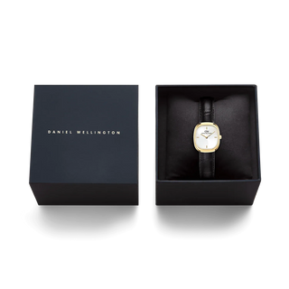 Orologio Daniel Wellington Racket Club Lady 24X28 Black-Croc Black - Dw00100995