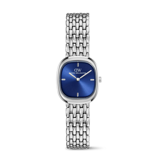 Orologio Daniel Wellington Racket Club Lady 24X28 Royal Blue Grain-Link - Dw00100992