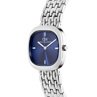 Orologio Daniel Wellington Racket Club Lady 24X28 Royal Blue Grain-Link - Dw00100992