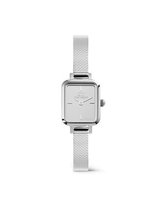 Orologio Quadro Mini Reflection 15X18 Unitone Silver