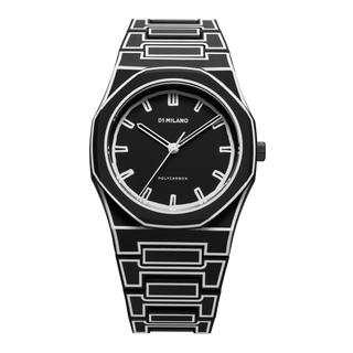 Orologio Polycarbon Watch - Black Sketch