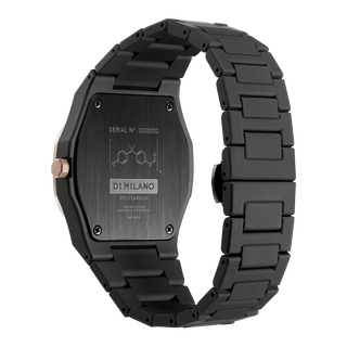 Orologio Polycarbon Watch - Black Mesh