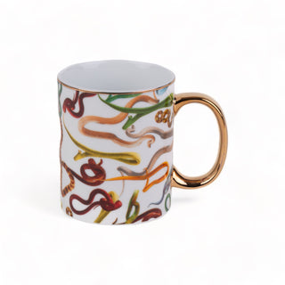 Tazza In Porcellana Toiletpaper Home - Snakes