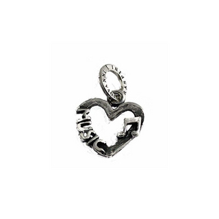 Music Heart Charm