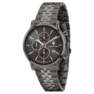 Orologio Maserati Uomo Epoca Slim 40mm Acciaio Grigio - R8873618036