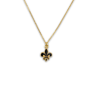 Collana Giglio Di Firenze Nero