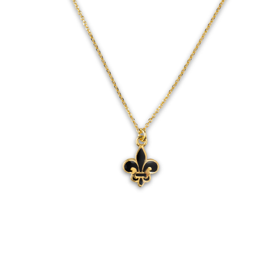 Collana Giglio Di Firenze Nero