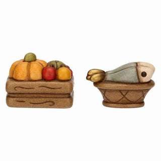 Set Cassetta Frutta E Cesto Con Pesce In Ceramica
Presepe Classico