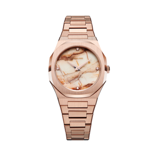 Orologio Ultra Thin Bracelet  - Marble Rose