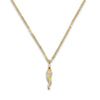 Collana Corno Fiorito