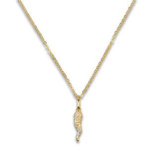 Collana Corno Fiorito