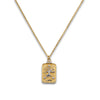 Collana Targhetta Life