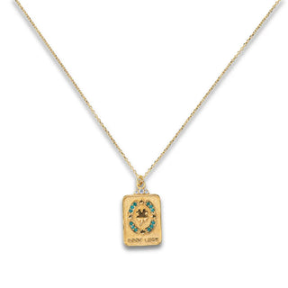 Good Luck Tag Necklace