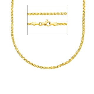18KT Gold Necklace 60 cm
