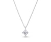 Collana Punto Luce 9kt Diamante Lab Grown Ct.0,30