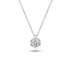 Collana Punto Luce 9kt Diamante Lab Grown Ct.0,31