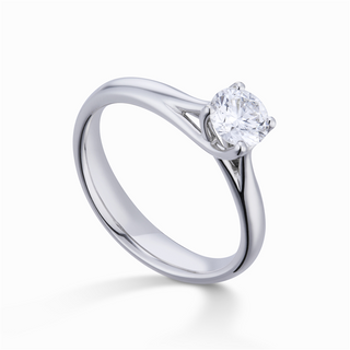 Anello Solitario 18kt Diamante Lab Grown Ct.0,30