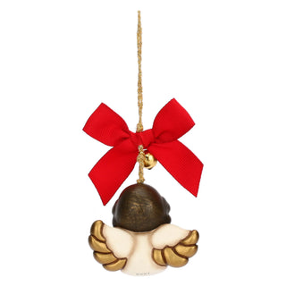 Addobbo natalizio angelo in ceramica, piccolo Thun 5,4x2,9x4,5 cm - Armando Poggi Firenze