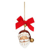 Ceramic Santa Claus Christmas ornament, small