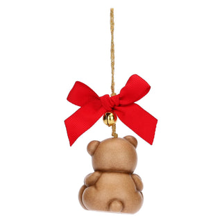 Addobbo natalizio Teddy in ceramica, piccolo Thun 4,2x4,1x5 cm - Armando Poggi Firenze