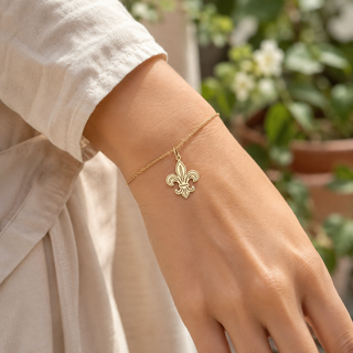 Charm Oro 18 Kt Giglio