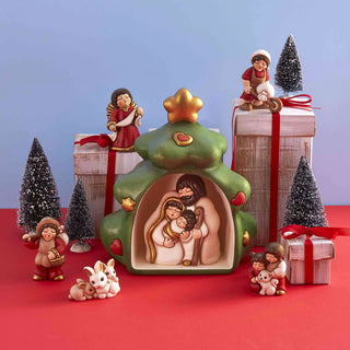 Albero di Natale con Mini Presepe Thun - Armando Poggi Firenze