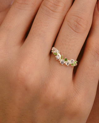 Anello Fleur Argento