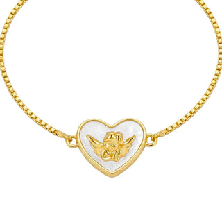 Bracciale Angioletto Argento Dorato