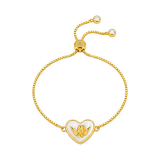 Bracciale Angioletto Argento Dorato