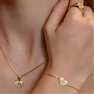 Bracciale Angioletto Argento Dorato