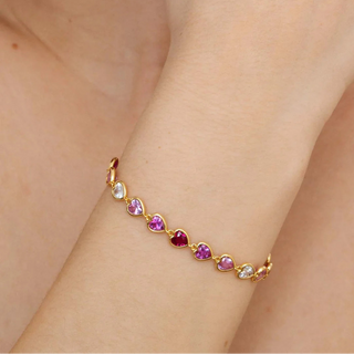 Gilded Silver Lover Bracelet
