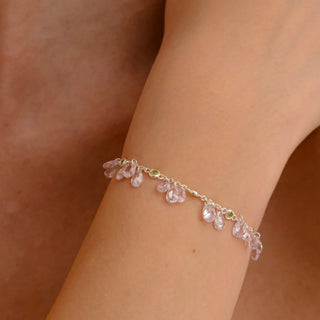Rose Gold Plated Silver Bracelet