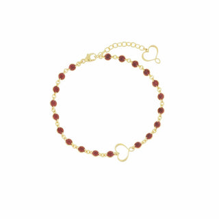 BRACCIALE M&S SMALTO BORDEAUX