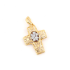 Golden Lily Cameo Pendant